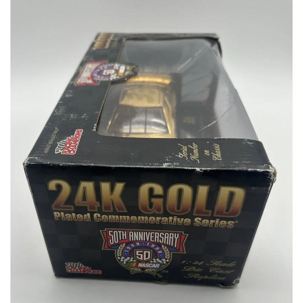 TIM FEDEWA #33 24K GOLD PLATED 1/24 RACING CHAMPIONS NASCAR 50TH ANNIV 1/2500